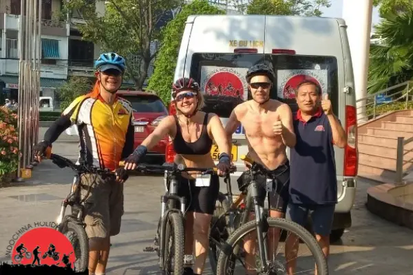 3 Days Saigon Biking to Binh Chau Hot Spring To Vung Tau Beach